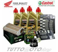 KIT TAGLIANDO HONDA CBF 600 N ABS 2011 OLIO CASTROL FILTRI PASTIGLIE CBF600 N