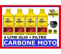 KIT TAGLIANDO HONDA CBR 1000 RR '04>'11 OLIO BARDAHL XTC C60 10W40 E FILTRO