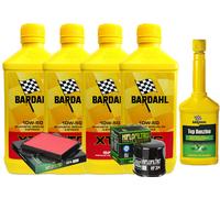Kit tagliando honda crosstourer 1200 olio bardahl 10w50 filtro olio aria + omagg