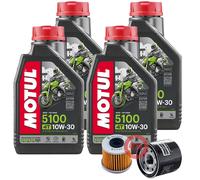 KIT TAGLIANDO HONDA CTX 700/DCT FILTRO OLIO FRIZIONE 4L MOTUL 5100 10W30