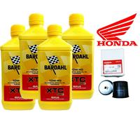KIT/TAGLIANDO HONDA HORNET/600 2003 2006 BARDAHL 10W40 filtro olio con chiave