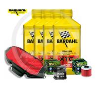 KIT/TAGLIANDO HONDA NC/750 X S DCT 2014 AL 2020 BARDAHL XTC C60 10W30 4T+ FILTRI