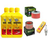 KIT/TAGLIANDO HONDA NX/650 DOMINATOR BARDAHL XTC 10W50 FILTRO OLIO ARIA CANDELA