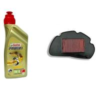 KIT TAGLIANDO HONDA PCX 125 2010/2011 CASTROL 10W40 FILTRO ARIA NYPSO