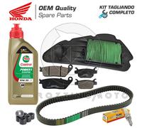 KIT TAGLIANDO HONDA SH125 SH 125 2013-2016 OLIO CANDELA CINGHIA RULLI PASTIGLIE