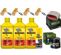 Kit/tagliando Honda Shadow/750 Bardahl XTC 15W50/filtro olio aria candela spray
