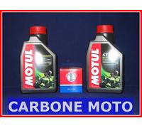 KIT TAGLIANDO HONDA XR 400 R OLIO MOTUL 5100 15W50 E FILTRO OLIO