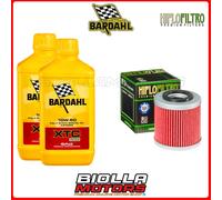 KIT TAGLIANDO HUSQVARNA SM450 R 2006 FILTRO OLIO BARDAHL XTC C60 10W50 2x390039+