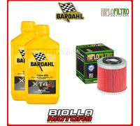 KIT TAGLIANDO HUSQVARNA TE410 E 2000 FILTRO OLIO BARDAHL XT4-S 10W50 2x358139+HF