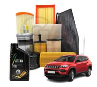 KIT TAGLIANDO JEEP RENEGADE COMPASS 1.6 2.0 CRD MULTIJET FILTRI SELENIA 0W30