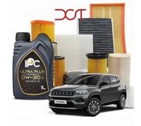 KIT TAGLIANDO JEEP RENEGADE COMPASS 1.6 2.0 IPC 0W30 + FILTRI