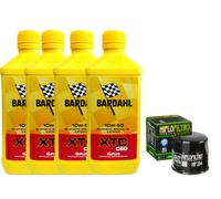 KIT TAGLIANDO KAWASAKI VN 1600 04/06 BARDAHL XTC 10W50 FILTRO OLIO FILTRO ARIA