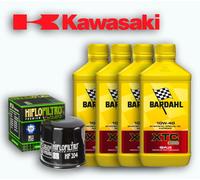 Kit Tagliando KAWASAKI Z1000 2005 2006 + Filtro Olio BARDAHL XTC C60 10W40 MOTO