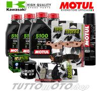 KIT TAGLIANDO KAWASAKI Z750 2004 2005 2006 OLIO FILTRO PASTIGLIE GRASSO Z 750