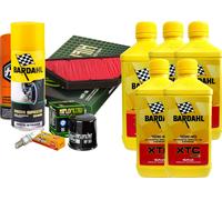 KIT/TAGLIANDO Kawasaki ZZR/1400 Bardahl XTC 10W40 filtro olio aria candele spray