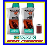 Olio Motore MOTOREX TOP SPEED 4T 15W50 cambio frizione HUSQVARNA 125 250 300 2T