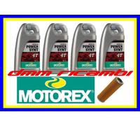 Kit Tagliando KTM 950 10 Super Enduro Filtro Olio MOTOREX Power Synt 10W60 2010