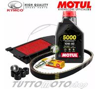 Kit Tagliando KYMCO AGILITY 200 R16+ / PLUS 2014-2023 Olio Cinghia Rulli Candela