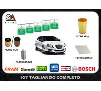 KIT TAGLIANDO LANCIA DELTA III 3 1.6 MULTIJET 4 FILTRI + 5 LT SELENIA 5W30