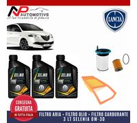 KIT TAGLIANDO LANCIA YPSILON 1.3 MULTIJET 16V 2015 + 3LT OLIO SELENIA WR 0W30