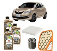 Kit Tagliando Lancia Ypsilon 312 Mild Hybrid + 3lt Total Quartz Ineo First 0w20