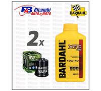 KIT TAGLIANDO LIBERTY 125 150 200 FILTRO OLIO + 2 LT BARDAHL XTC C60 10W40