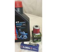 KIT TAGLIANDO LML star 4 T 200 olio filtro olio mot. candela