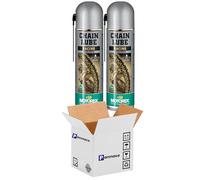 KIT TAGLIANDO Lubrificante per catene Compatibilità RACING Chain Lube Spray lubrificante per catene 500 ml (2 unità da 500 ml)