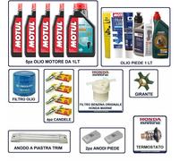KIT TAGLIANDO MANUTENZIONE FUORIBORDO HONDA MARINE BF75/90 AT AX A2 CARBURATORI