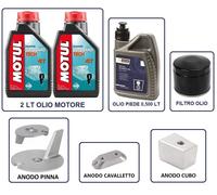 KIT TAGLIANDO MANUTENZIONE FUORIBORDO YAMAHA 3 CIL. 747cc F30B - F40F 4 TEMPI