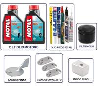 KIT TAGLIANDO MANUTENZIONE FUORIBORDO YAMAHA F40G F70A SELVA MURENA 4 CIL. 4T