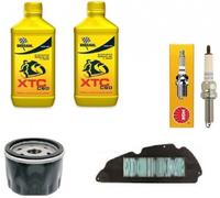 Kit tagliando manutenzione olio filtri e candela per HONDA SH 300 2018 2019 2020