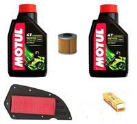 Kit Tagliando Manutenzione Olio filtri e Candela per Kymco K-XCT 125 300