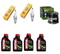KIT TAGLIANDO MANUTENZIONE OLIO FILTRO CANDELE PER GILERA GP 800