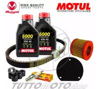 KIT TAGLIANDO MBK THUNDER 125 2001 2002 2003 OLIO CINGHIA RULLI FILTRI CANDELA