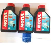 KIT TAGLIANDO MOTORE FUORIBORDO HONDA BF40E/60A INIEZIONE OLIO FILTRO ANODI