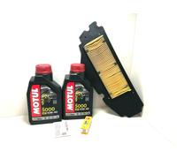 KIT TAGLIANDO MOTUL 10W40 FILTRO+CANDELA SYM JoyMax 250 2006 2007 2008