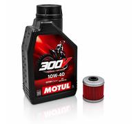 KIT TAGLIANDO MOTUL 300V OFFROAD + HIFLO FILTRO Husqvarna TE 250 2014