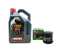 KIT TAGLIANDO MOTUL 7100 10W40 4 LT FILTRO HF138 APRILIA RS 660 4T E5+ 25 MO61F2