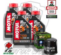 KIT TAGLIANDO MOTUL 7100 10W40 + FILTRO HIFLO HF303 Bimota 600 YB9 SR / SRi 1999