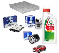 UFI Filtro aria 30.724.00 – Ricambio per Nissan Qashqai, X‑Trail, Renault Kadjar