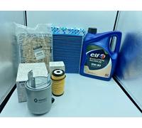 Kit Filtri Tagliando + Olio per Renault Kadjar 1.6 DCi 96 Kw 131 Hp