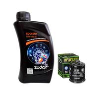 Kit tagliando OLIO 10W40 4T+ filtro olio Aeon Elite Urban Zenzero 350 2012 2013