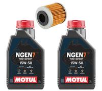 KIT TAGLIANDO OLIO 15W50 4T + FILTRO ORIGINALE 880887 PER PIAGGIO MP3 350 400