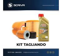 KIT TAGLIANDO OLIO+3 FILTRI BMW SERIE 3 E90 320D 150 163 cv
