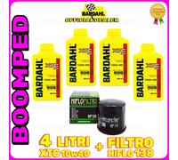 KIT TAGLIANDO OLIO BARDAHL 10W40 4 LT FILTRO HF138 Kymco 1541A-PWB1-900 04BD36F2