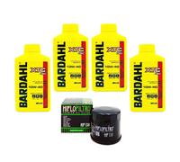 KIT TAGLIANDO OLIO BARDAHL 10W40 4 LT FILTRO HF138 Suzuki 16510-07J00 04BD36F2