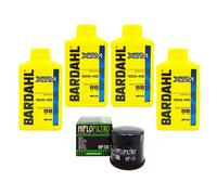 KIT TAGLIANDO OLIO BARDAHL 10W40 FILTRO HF138 ARCTIC 400 2x4 04BD08F2