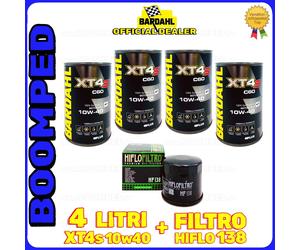 KIT TAGLIANDO OLIO BARDAHL 10W40 FILTRO HF138 SACHS 800 Roadster 04BD32F2