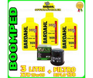 KIT TAGLIANDO OLIO BARDAHL 10W40 FILTRO HF138 SUZUKI M50 K9,L0-L8 03BD36F2